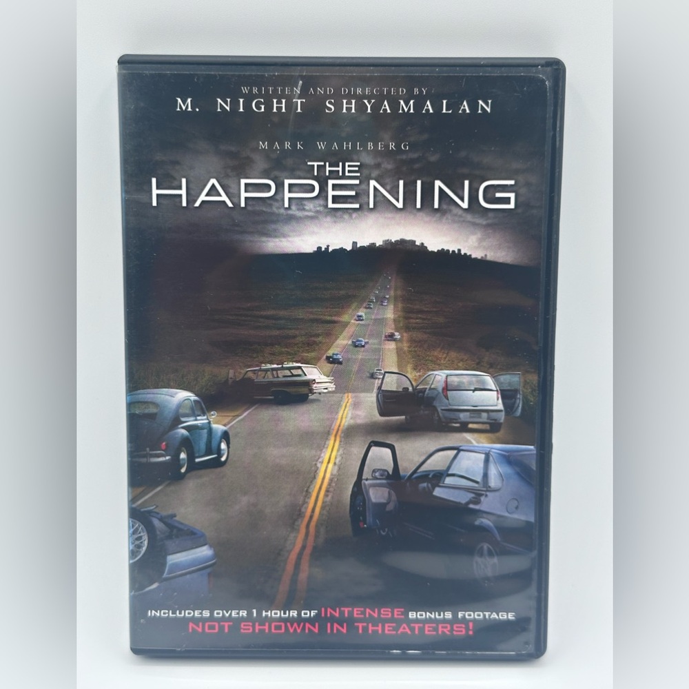 The Happening (DVD, 2008) Widescreen Edition - Mark Wahlberg & Zooey Deschanel